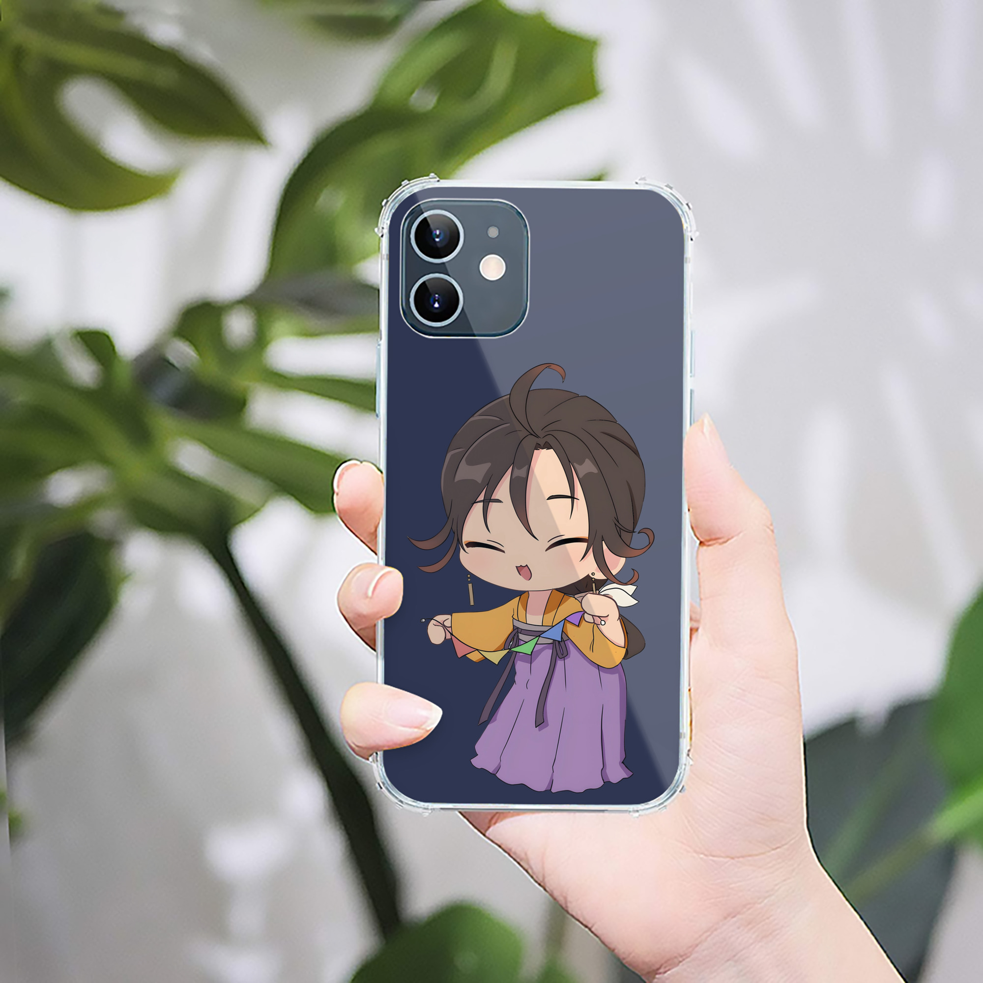 （画像用） 薬屋のひとりごと The Apothecary Diaries 【iPhone 12シリーズ対応】透明スマホケース（クリアソフトケース）